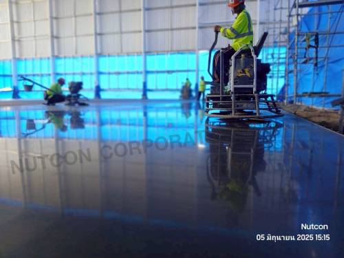 งาน Burnished floor