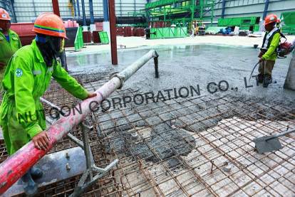 No matter what kind of concrete pouring work, you can trust NUTCON.