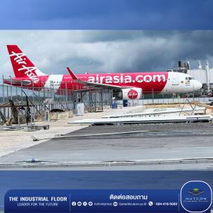 Thank you to our customers for trusting NUTCON for the aircraft parking surface at Krabi International Airport.