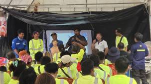 ภาพบรรยากาศกิจกรรมตรวจสุขภาพและอบรมดับเพลิงประจำปี 2568  บริษัท นัฐคอน คอปอเรชั่น จำกัด